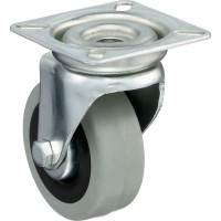 Колесо с вращающейся опорой и пластиной крепления (50 мм; 35 кг) Tellure rota 374101