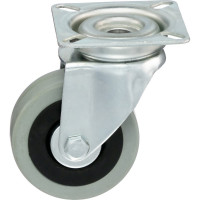 Колесо с вращающейся опорой и пластиной крепления (50 мм; 35 кг) Tellure rota 374101