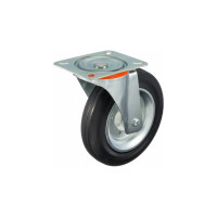 Колесо с вращающейся опорой и пластиной крепления (250 мм; 300 кг) Tellure rota 534908