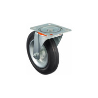 Колесо с вращающейся опорой и пластиной крепления (250 мм; 300 кг) Tellure rota 534908
