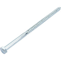 Сантехнический болт DIN 571 оцинкованный 8х160, 2шт - пакет Tech-Krep/Zitar 113137