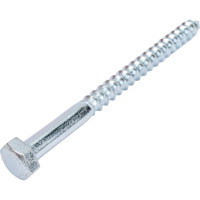 Сантехнический болт DIN 571 оцинкованный 8х100, 2шт - пакет Tech-Krep/Zitar 102592