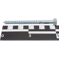 Сантехнический болт DIN 571 оцинкованный 8х100, 2шт - пакет Tech-Krep/Zitar 102592