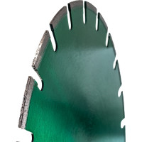 Диск алмазный сегментный по асфальту, свежему бетону, кирпичу (350х25.4 мм) MESSER DIY 01.350.534