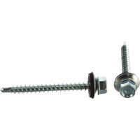 Кровельный саморез Tech-Krep КР ZP сверло 4,8х51 200 шт, ведро 101002