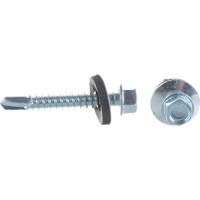 Кровельный саморез Tech-Krep КР ZP сверло 5,5х38 200 шт, ведро 104753