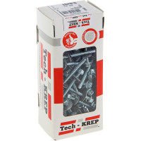 Кровельный саморез Tech-Krep КР ZP сверло 5,5х51 60 шт, коробка с окном 124629