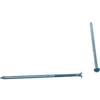 Ершеный оцинкованный гвоздь 90мм, 600г - коробка Tech-Krep 124602