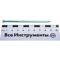 Ершеный оцинкованный гвоздь 90мм, 600г - коробка Tech-Krep 124602