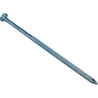 Ершеный оцинкованный гвоздь 90мм, 600г - коробка Tech-Krep 124602