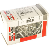 Заклепка 4.0х14, 100шт - коробка Tech-Krep 102289