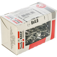 Заклепка 4.0х8, 100шт - коробка Tech-Krep 102286