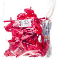 Дюбель для теплоизоляции с металлическим гвоздём с термоголовкой 10х160, 50шт - пакет Tech-Krep 124474