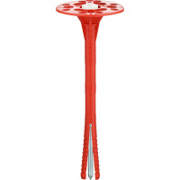 Дюбель для теплоизоляции с металлическим гвоздём с термоголовкой 10х160, 50шт - пакет Tech-Krep 124474