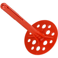 Дюбель для теплоизоляции с металлическим гвоздём 10х120, 50шт - пакет Tech-Krep 101933