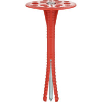 Дюбель для теплоизоляции с металлическим гвоздём 10х120, 50шт - пакет Tech-Krep 101933