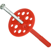 Дюбель для теплоизоляции с металлическим гвоздём 10х120, 50шт - пакет Tech-Krep 101933