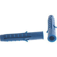 Распорный дюбель Чапай 10х60 шипы+усы, синие 250шт - пакет Tech-Krep 111134