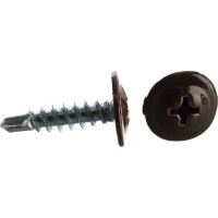 Саморез Tech-Krep ШСММ сверло 4,2х16 темно-коричневый KP RAL 8017 200 шт, ведро малое 125497