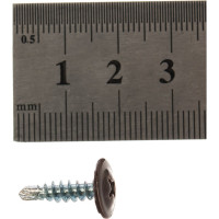 Саморез Tech-Krep ШСММ сверло 4,2х16 темно-коричневый KP RAL 8017 200 шт, ведро малое 125497