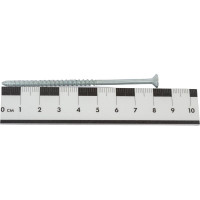 Дюбель-гвоздь 6х80 потайная манжета, полипропилен 30шт - коробка Tech-Krep 112714