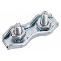 Зажим для троса 2мм 2шт - ярлык Tech-Krep Duplex 108071