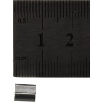 Прижимной зажим-наконечник для троса 2мм DIN3093 2шт - ярлык Tech-Krep 105820