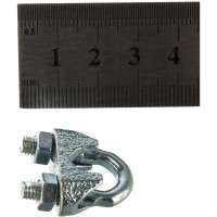 Дугообразный зажим троса 6мм DIN741 2шт - ярлык Tech-Krep 102737