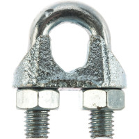 Дугообразный зажим троса 10мм DIN741 2шт - ярлык Tech-Krep 102739