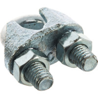 Дугообразный зажим троса 10мм DIN741 2шт - ярлык Tech-Krep 102739