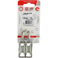 Двойной оцинкованный блок для троса, нейлоновый шкив 30мм 1шт - ярлык Tech-Krep 112731