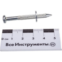 Монтажный дюбель-гвоздь 4.5х50, 1кг (131 шт.) - пакет Tech-Krep 104759