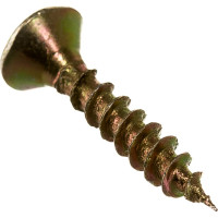 Универсальный саморез Tech-Krep 16х3,0 мм 500 шт желтый, коробка с окном 102224