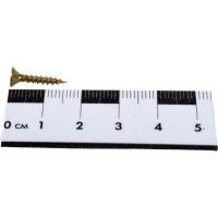 Универсальный саморез Tech-Krep 16х3,0 мм 500 шт желтый, коробка с окном 102224