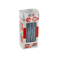 Универсальный саморез Tech-Krep 100х5,0 мм 100 шт оцинкованный, коробка с окном 102205