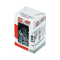 Саморез Zitarы универсальные 10x2,5 мм 500 шт оцинкованные коробка с окном 102155