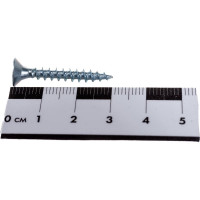 Универсальный саморез Tech-Krep 30х4,5 мм 200 шт оцинкованный, коробка с окном 102189