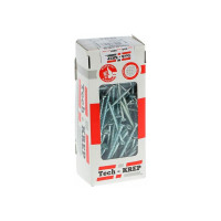 Универсальный саморез Tech-Krep 60х4,5 мм 150 шт оцинкованный, коробка с окном 102194