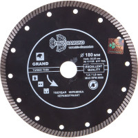 Диск алмазный ультратонкий отрезной TRIO-DIAMOND 180x22.23 ТGrand Thin Turbo GTT704