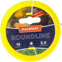 Леска Roundline (3.0 мм; 15 м; круг) PATRIOT 805201019