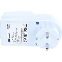 Недельная электронная розетка с таймером FERON мощность 3500W/16A TM24 23257