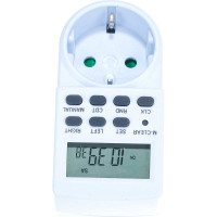 Недельная электронная розетка с таймером FERON мощность 3500W/16A TM24 23257