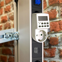 Недельная электронная розетка с таймером FERON мощность 3500W/16A TM24 23257