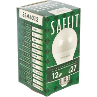 Светодиодная лампа SAFFIT SBA6012 Шар E27 12W 6400K 55009