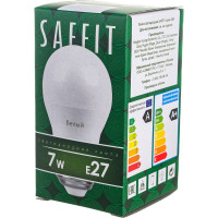 Светодиодная лампа SAFFIT SBG4507 Шарик E27 7W 4000K 55037