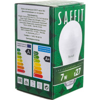 Светодиодная лампа SAFFIT SBG4507 Шарик E27 7W 4000K 55037