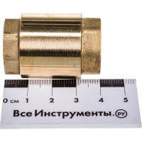 Обратный клапан MasterProf 1/2" латунный сердечник. ИС.080371