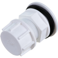 Штуцер, врезка в бак (емкость), с прокладкой 3/4 пластик MasterProf MP-У ИС.130838