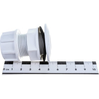 Штуцер, врезка в бак (емкость), с прокладкой 3/4 пластик MasterProf MP-У ИС.130838