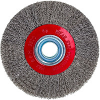 Щетка дисковая с гофрированной нержавеющей проволокой Эксперт 545 (125х20 мм; 12.7/16 мм) Профоснастка 20805003